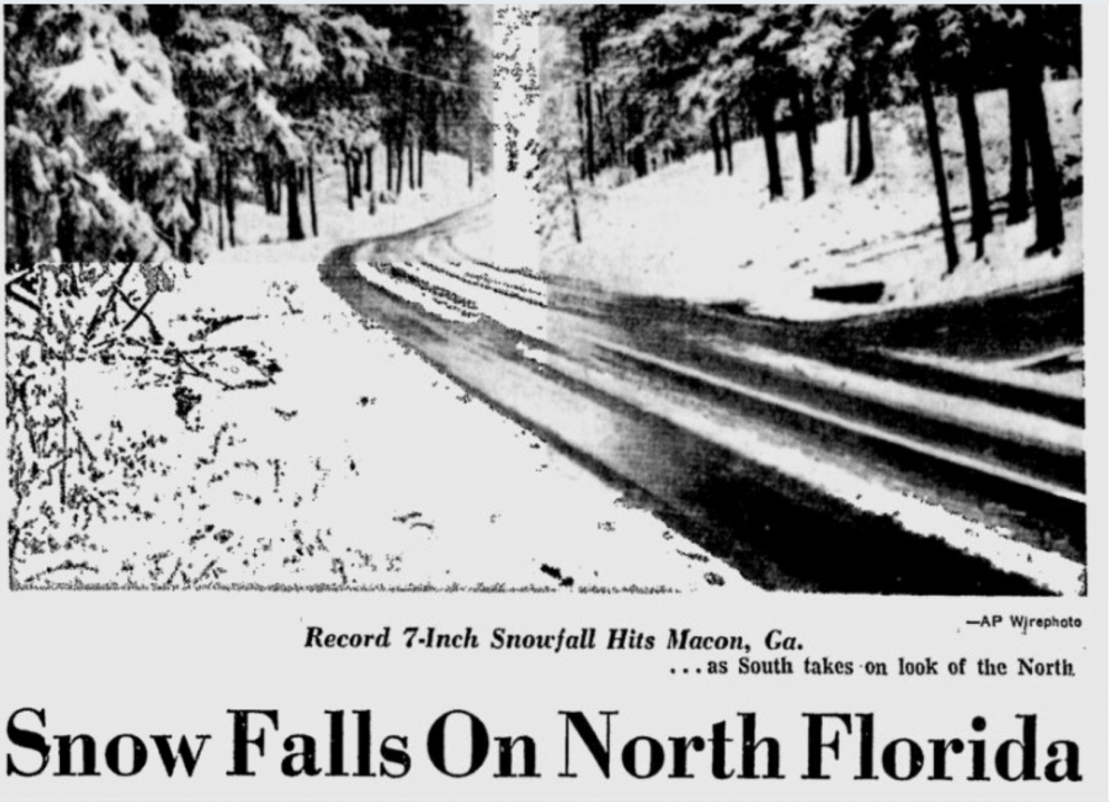 1973: The Great Southeastern Snowstorm
